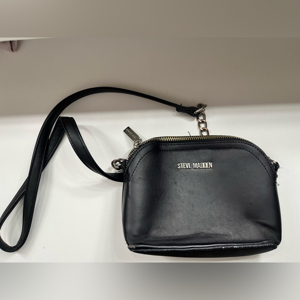 Steve Madden Crossbody Black Purse